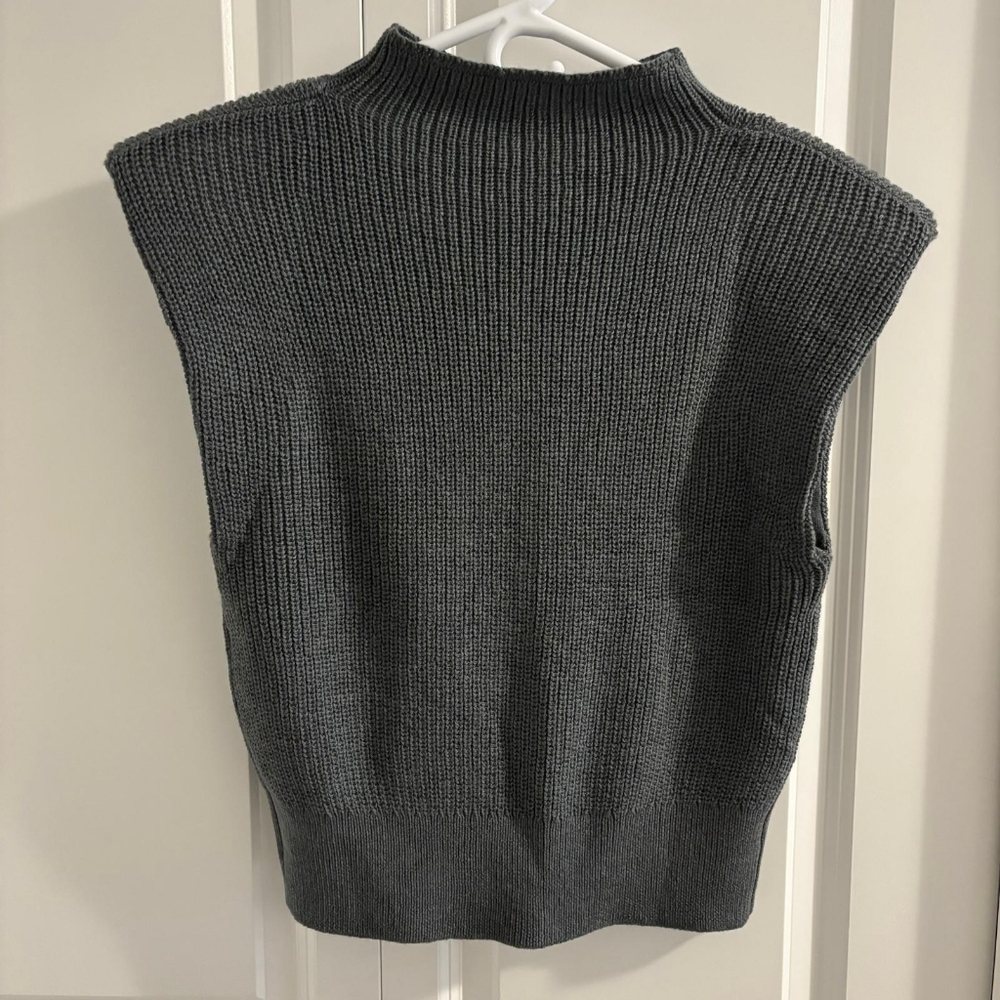 Babaton Hazlitt Vest Heather Smoky Emerald Green (S)